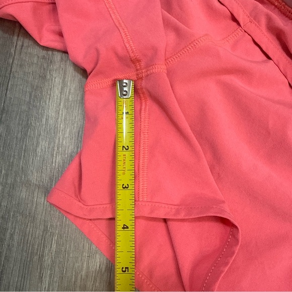 Lululemon Athletica Pink and Coral Athletic Shorts - Picture 6 of 6